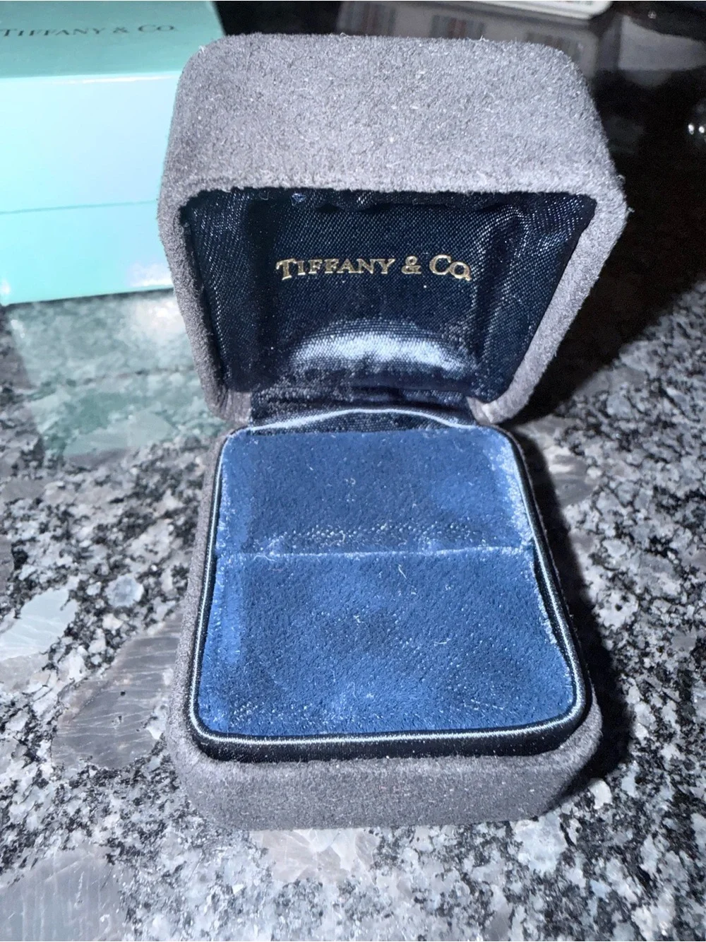 Tiffany & Co. Blue Ring Box Set